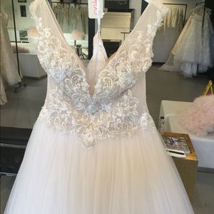 Designer wedding gown Nicole Sposa.